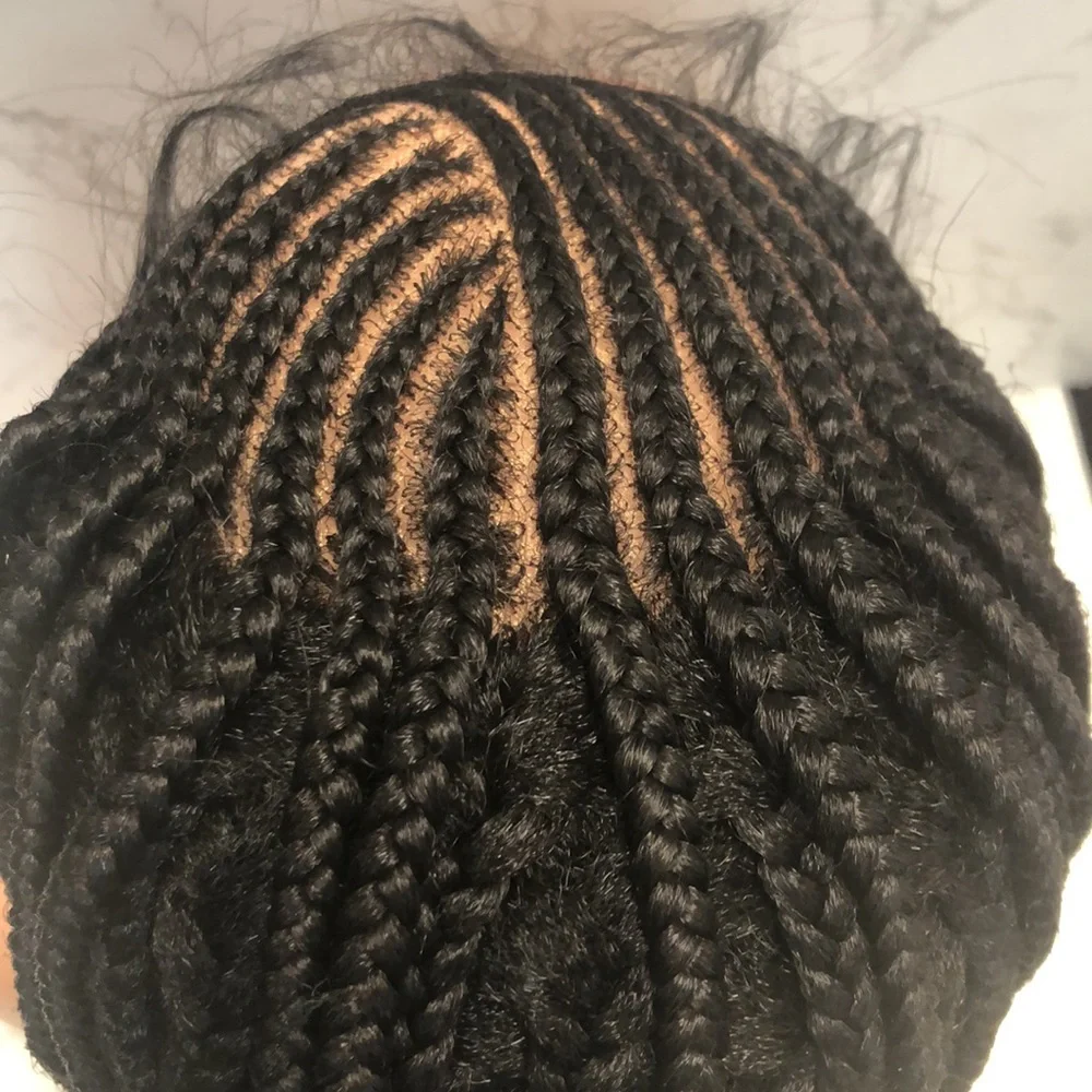 Brand new stylish HD LACE FRONTAL BRAIDED WIG WITH BABY HAIR - Picture 4 of 5